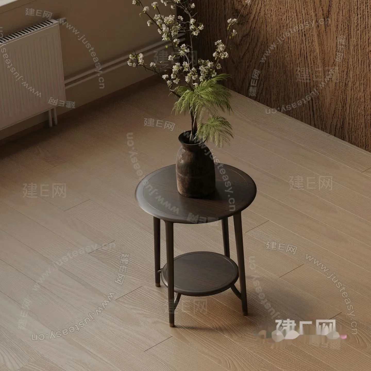 Modern Living Room 3D Model – 6796 – VRAY Render