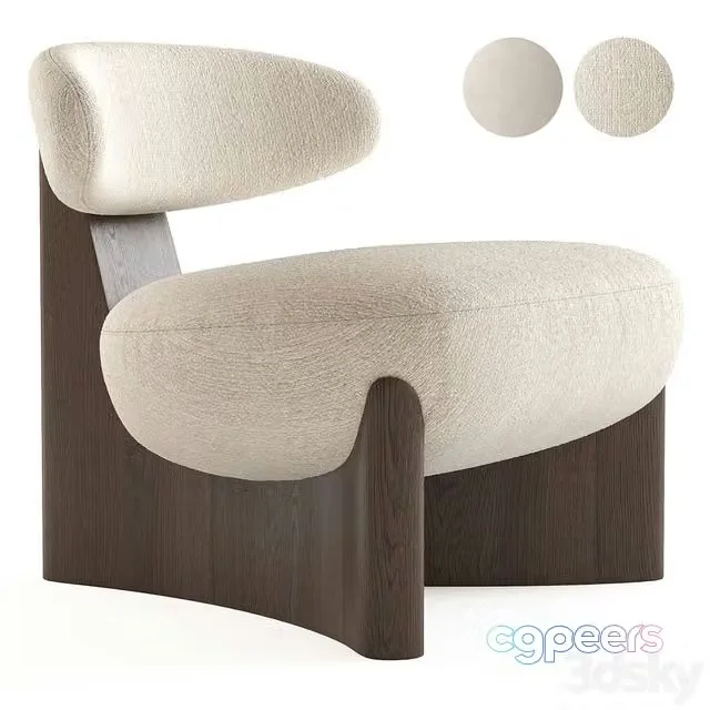 3ds Max Free – Enne Gobi armchair