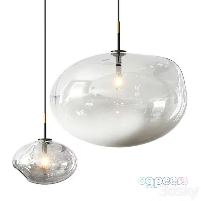 3ds Max Free – Bonaldo Pepita Blown Glass Pendant Lamp