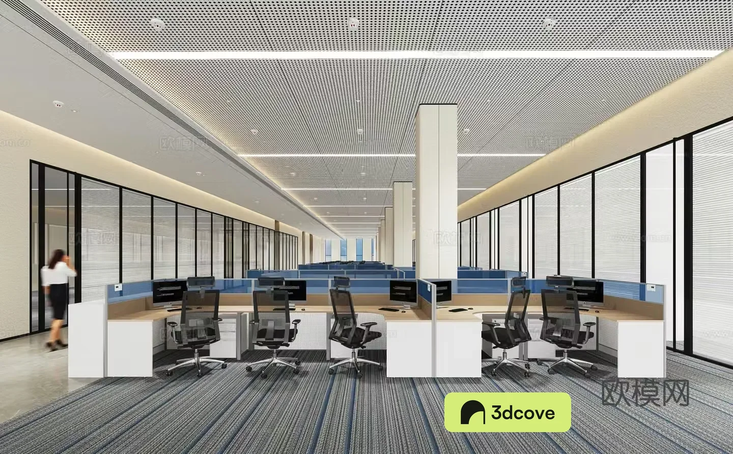 Modern open office