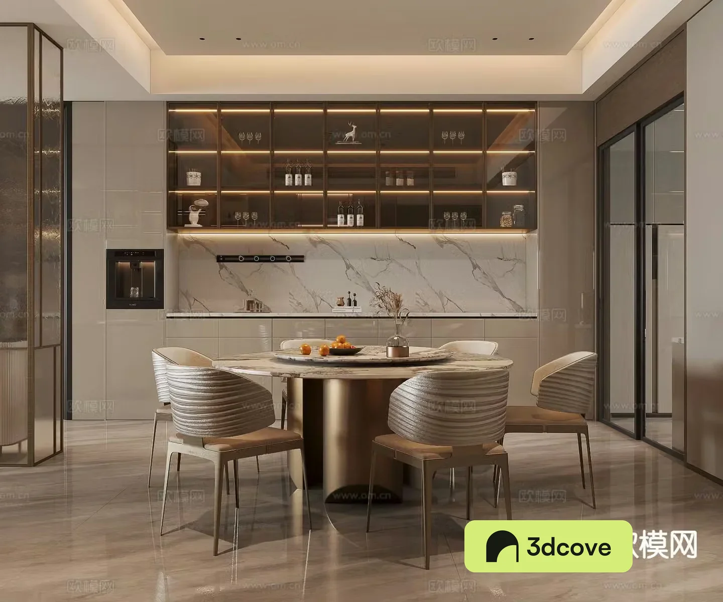 Modern guest restaurant