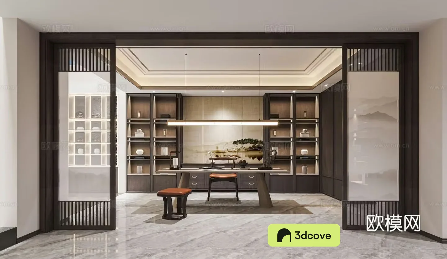 New Chinese tea room