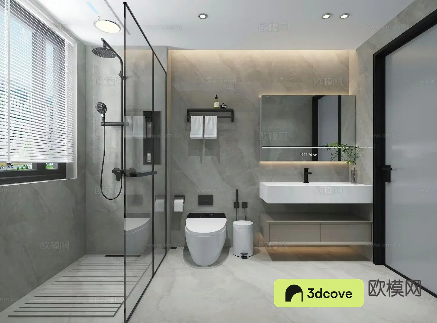 Modern bathroom