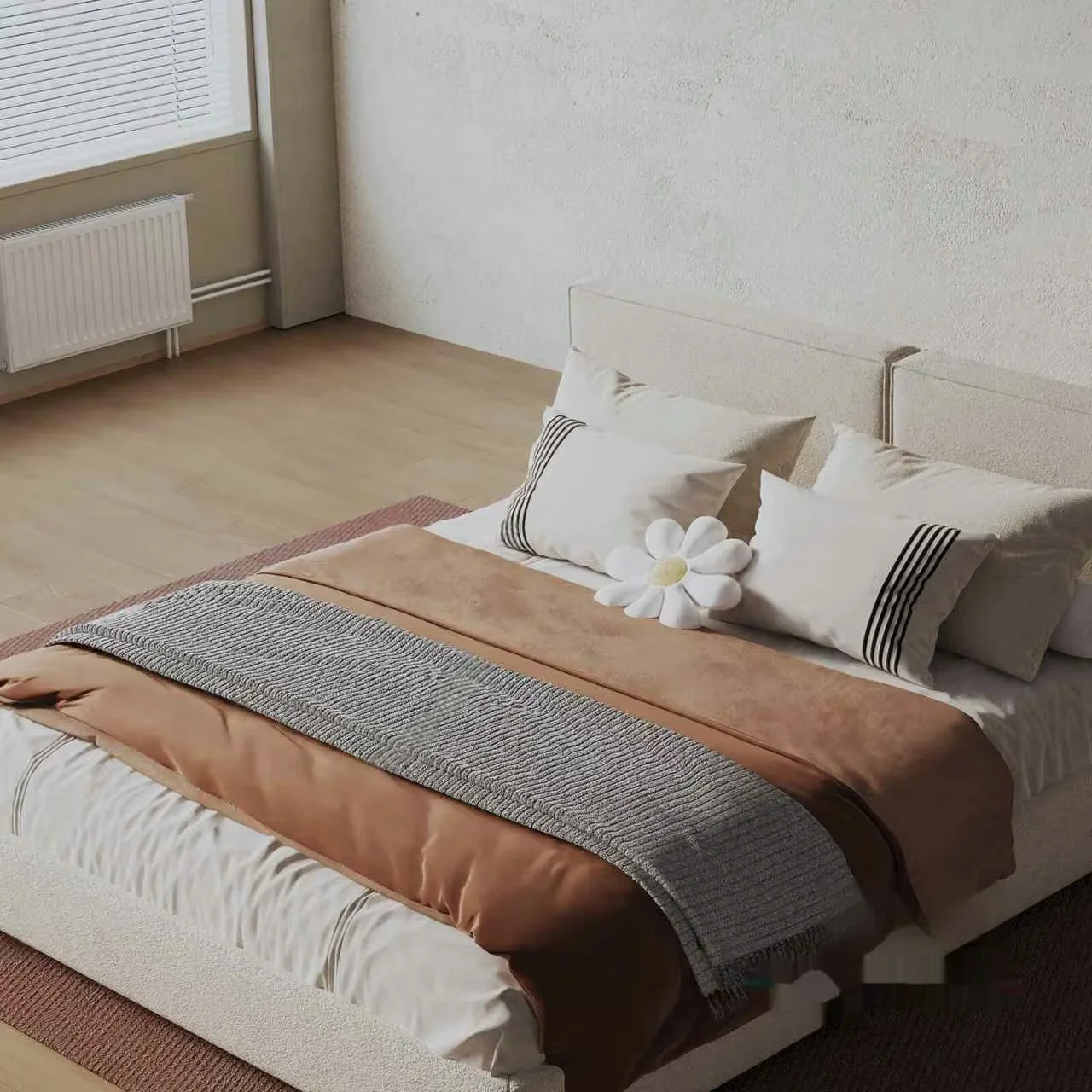 Cozy Bedroom 3D Model – 17937 – VRAY Render