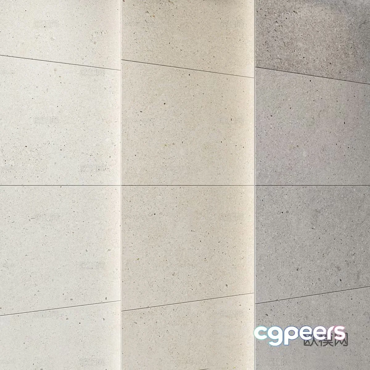 New Chinese style wall tiles Exterior wall tiles 3D model