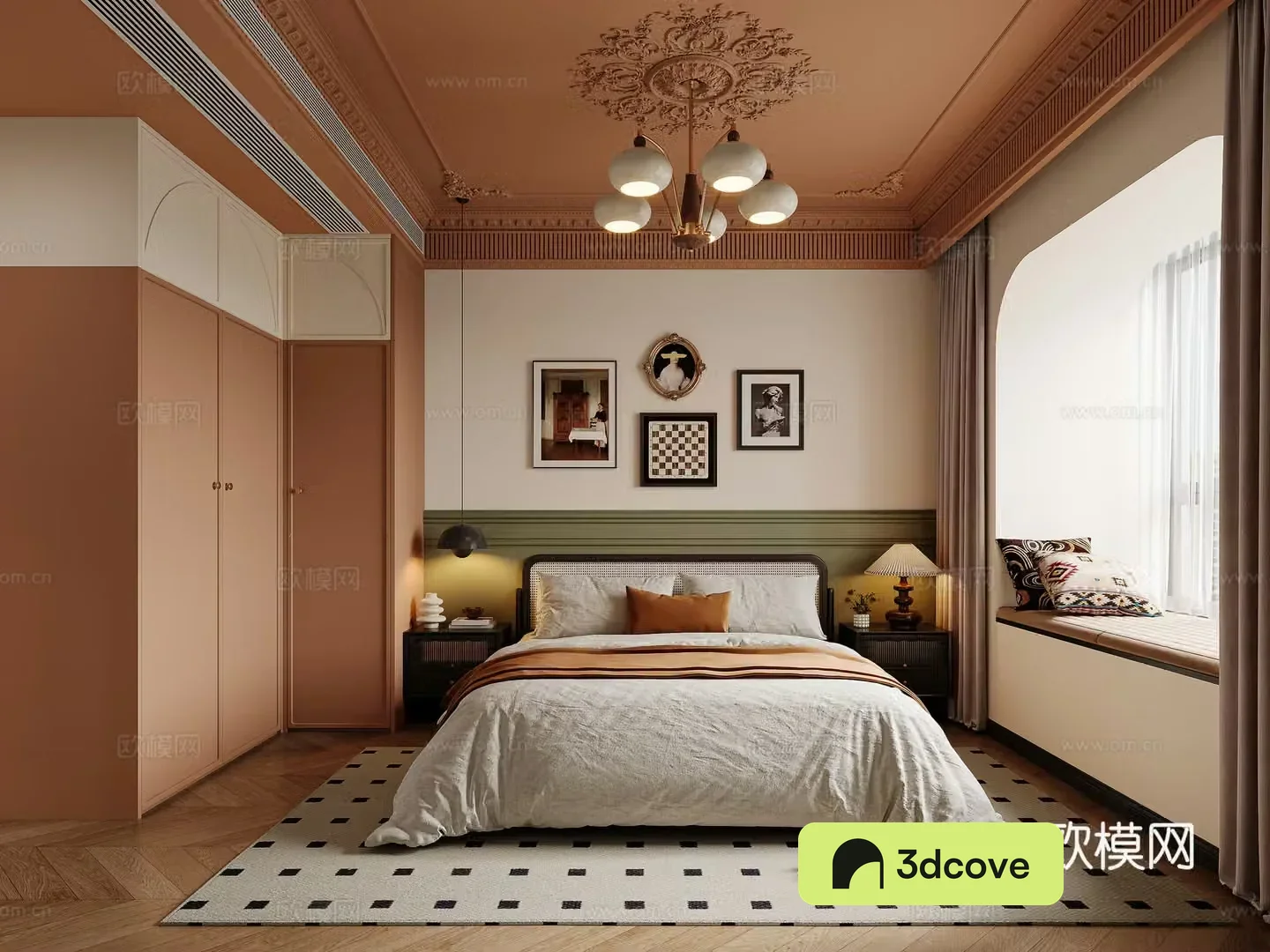 French retro Nanyang style CR12