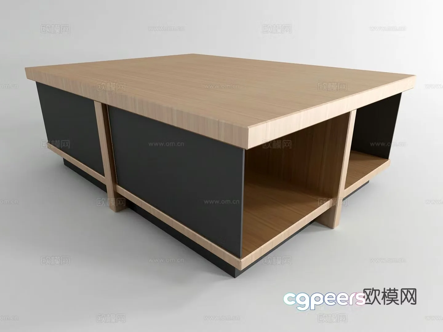 Modern coffee table 3d model