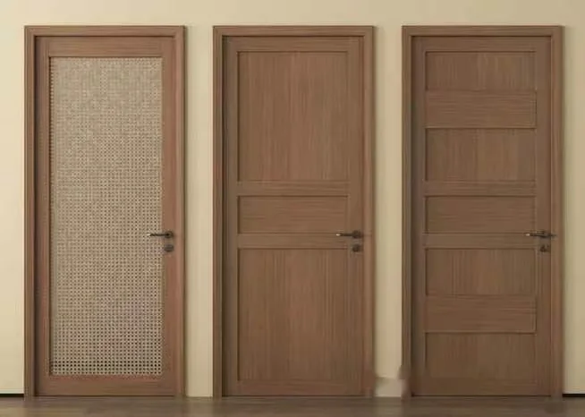 Three Wooden Doors 3D Model – 11746 – VRAY Render