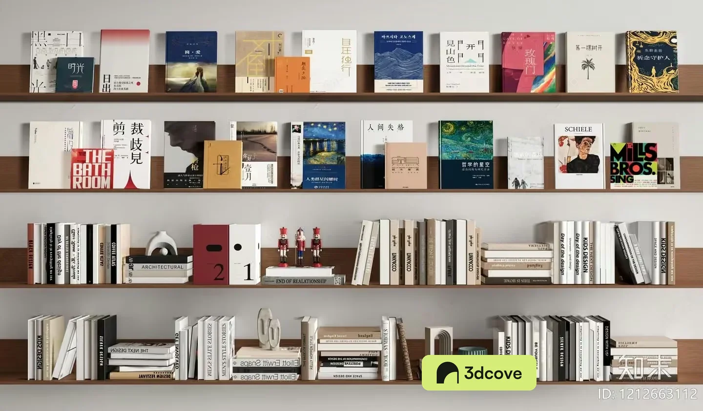 Bookshelves With Books