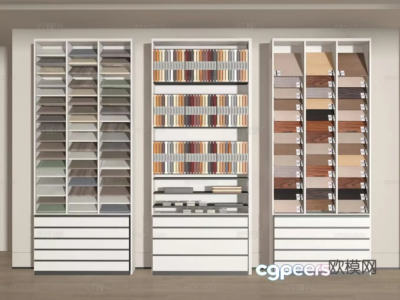 Model cabinet 3d model