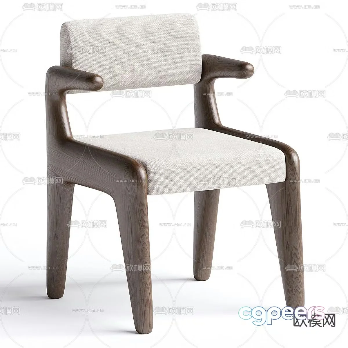 LAILA chair leisure chair 3d model