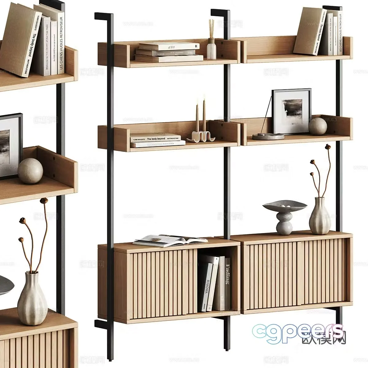 Modern wall cabinet wall cabinet 3d model