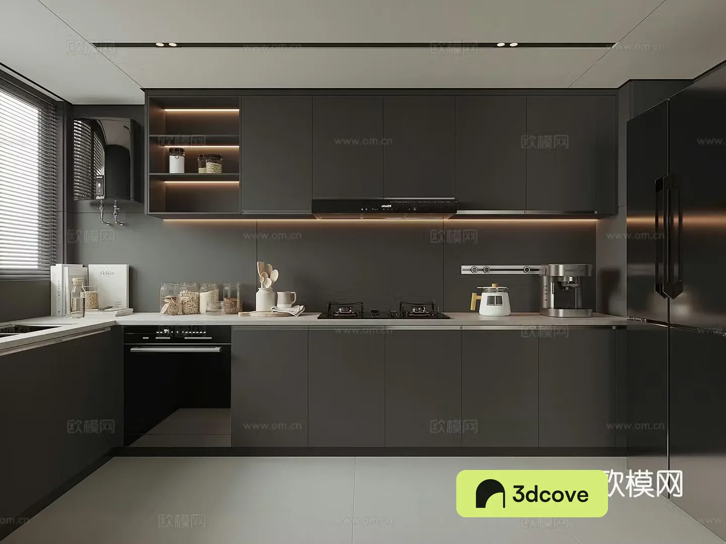 Modern home kitchen