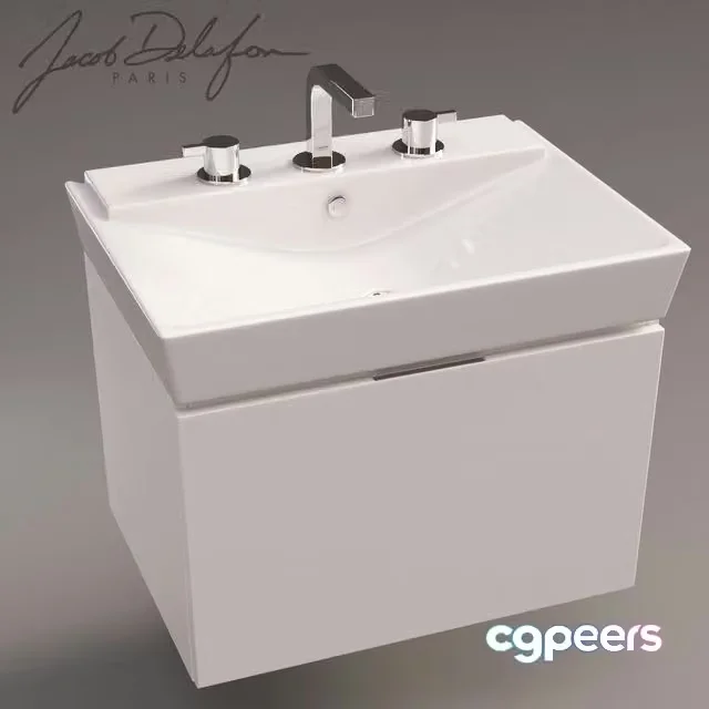 3ds Max Free – Sink Jacob Delafon Reve EB560
