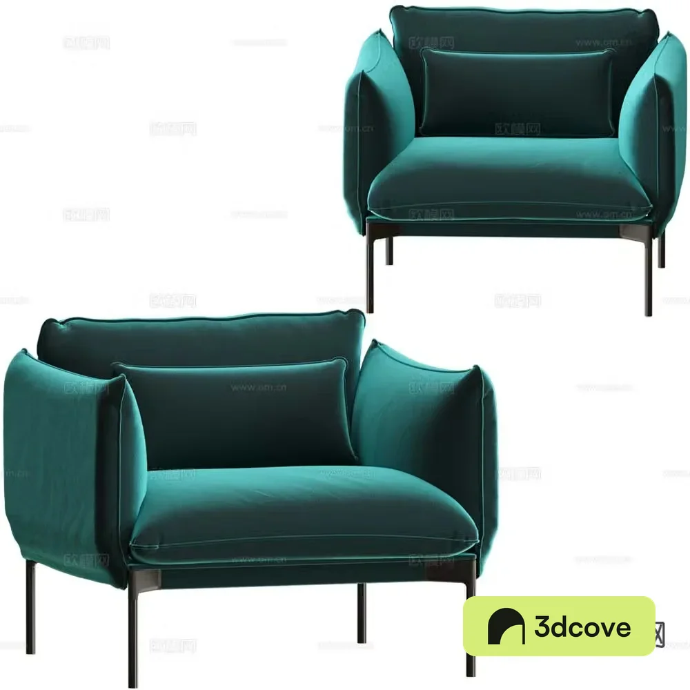 Modern single sofa