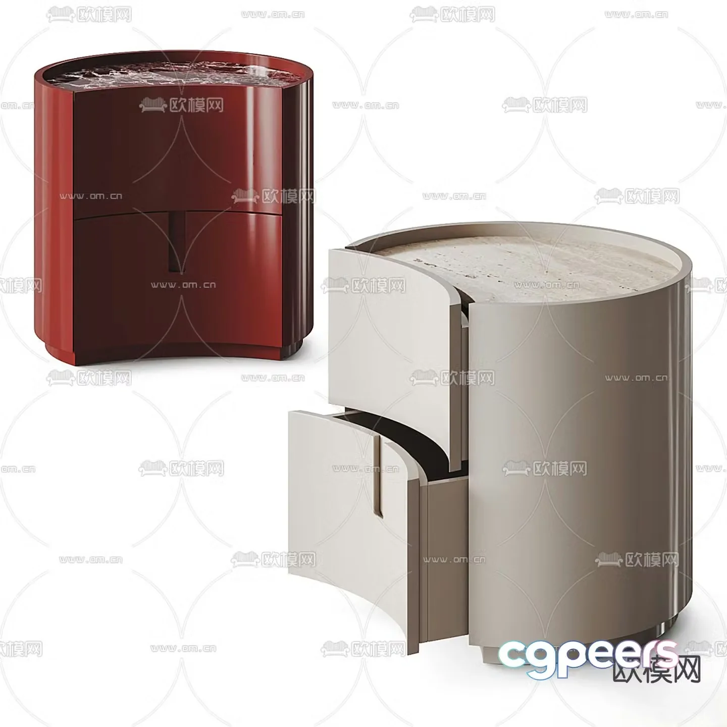 Johnny bedside lamp 3d model