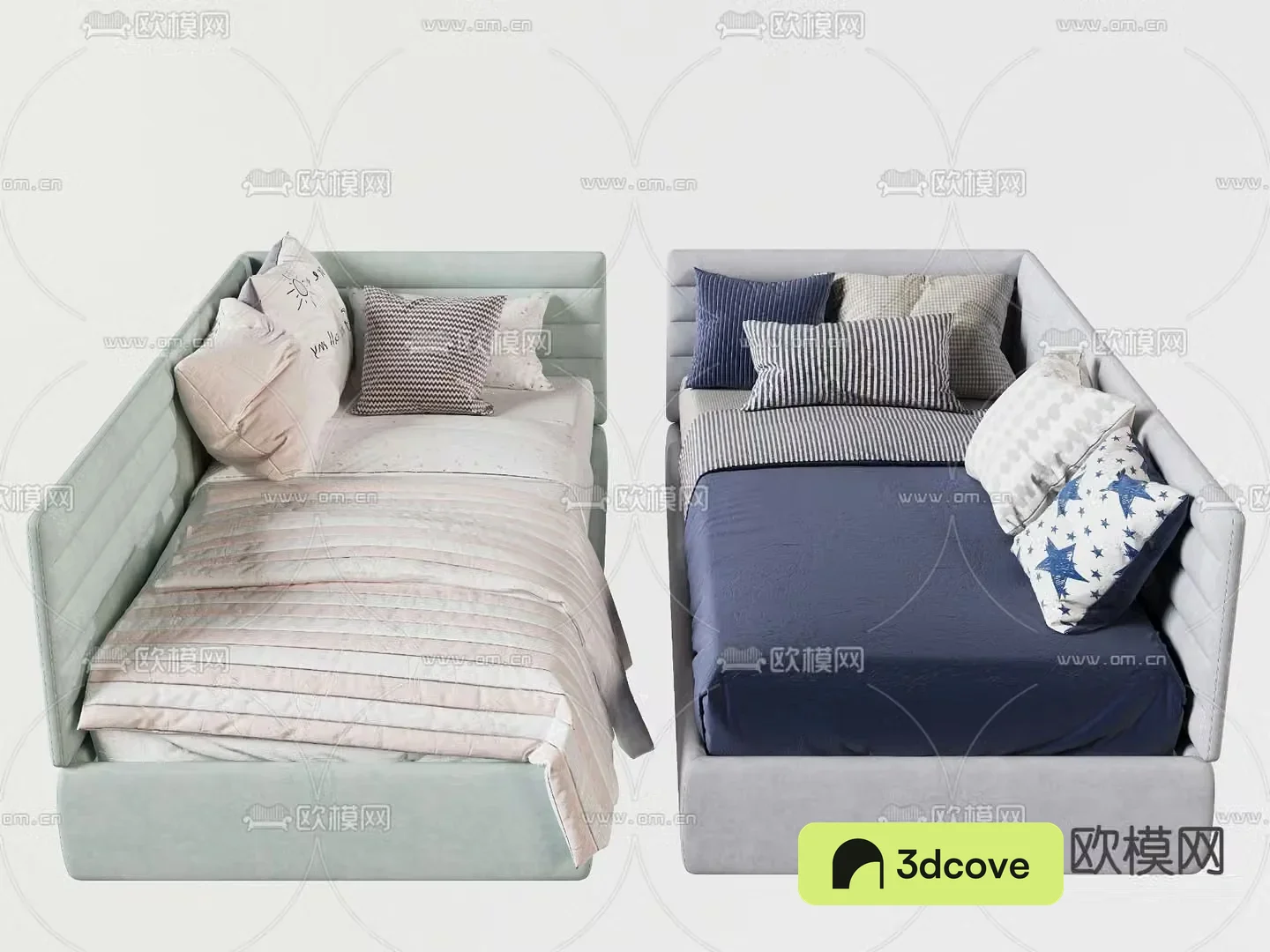 Nordic children’s bed single bed