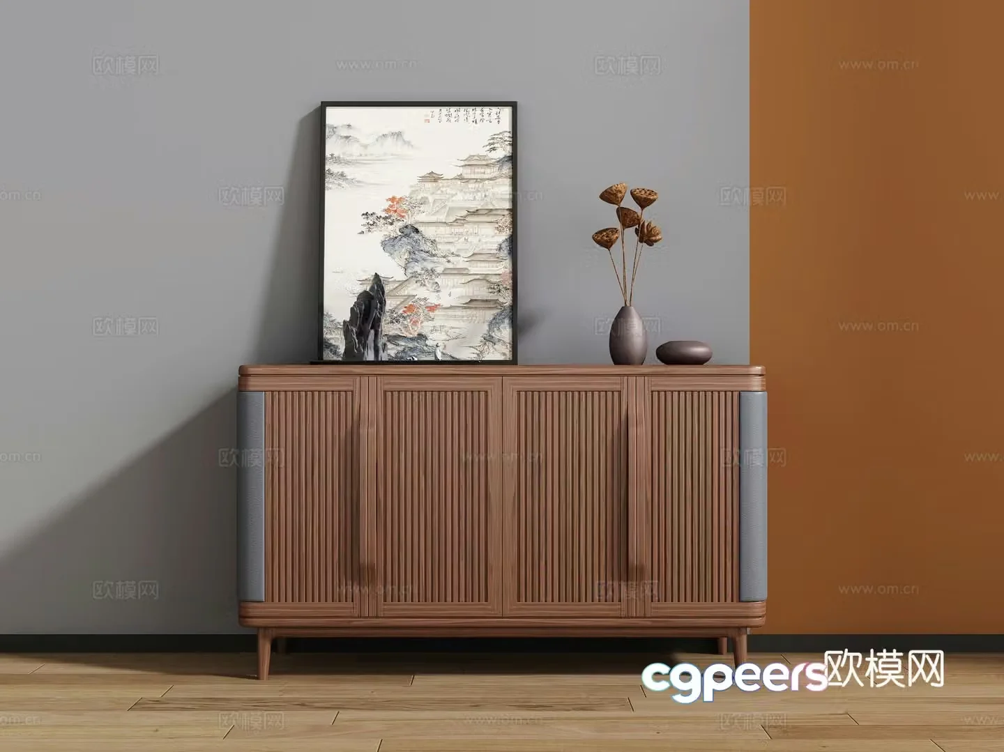 New Chinese sideboard 3D model