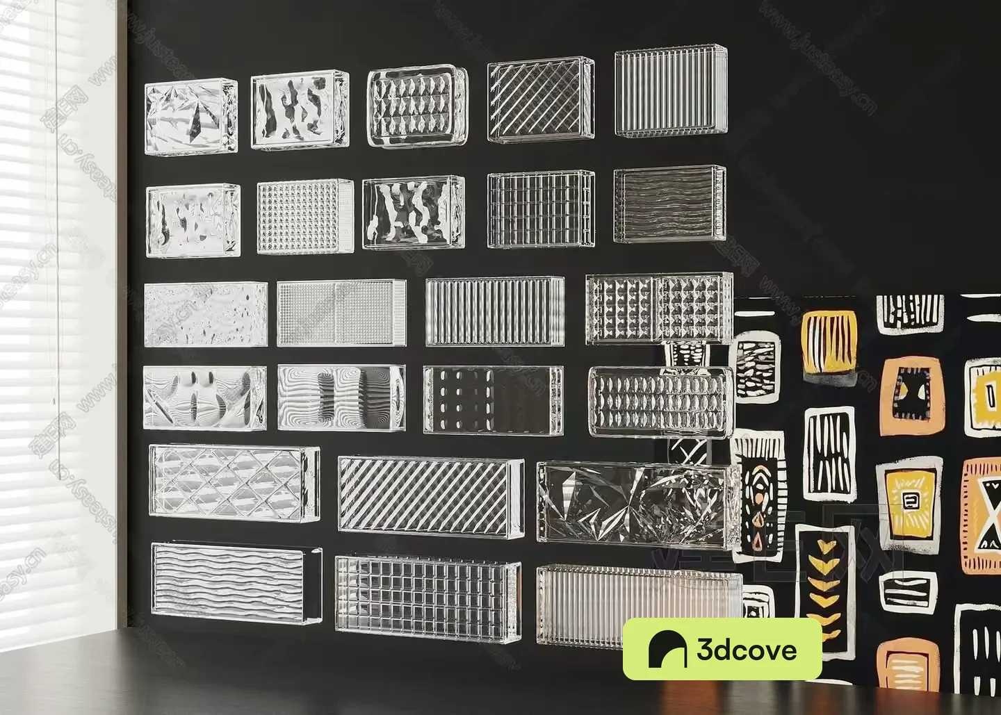 Modern Glass Wall Art