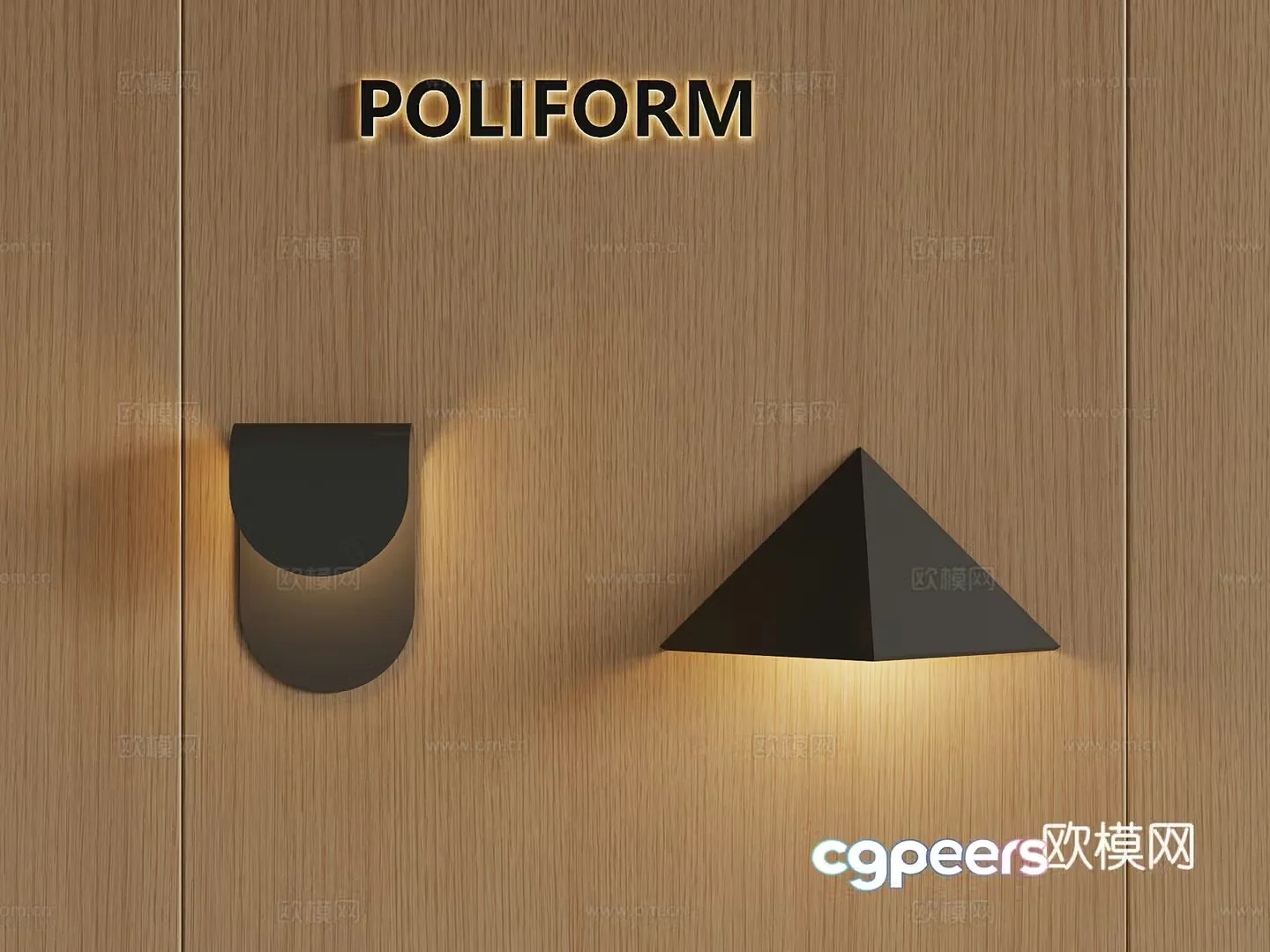 05 Modern wall lamp Creative wall lamp 3d model