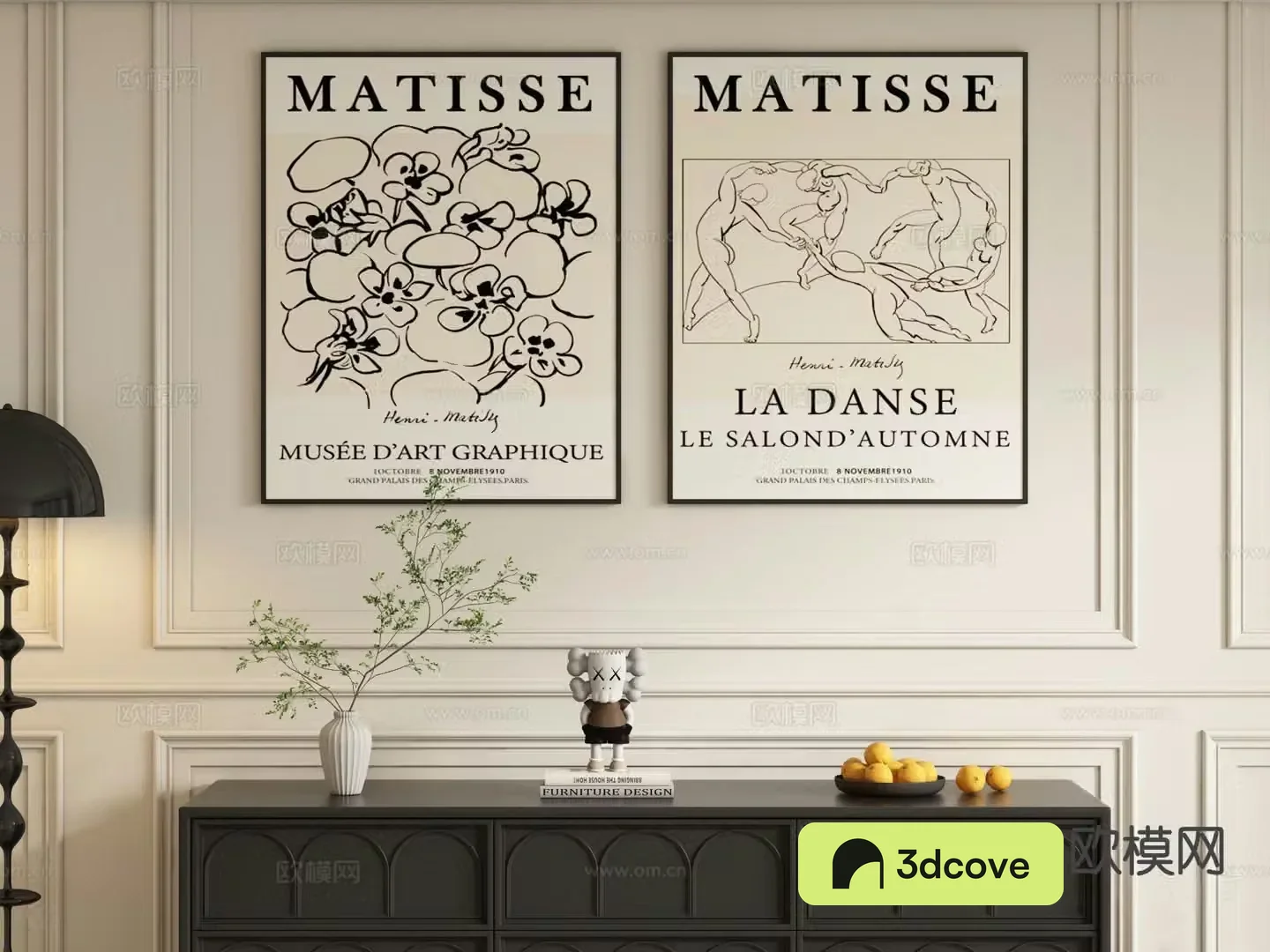 Modern decorative painting hanging painting