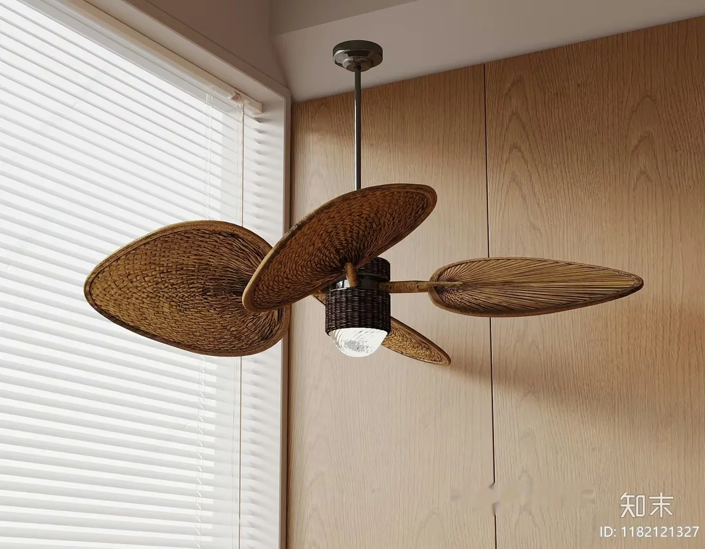 Wooden Light Fixture 3D Model – 2934 – VRAY Render