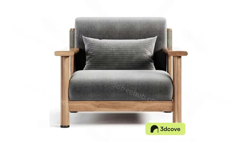 Wooden Armchair