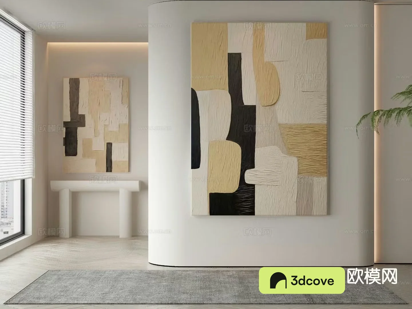 Modern decorative painting texture painting