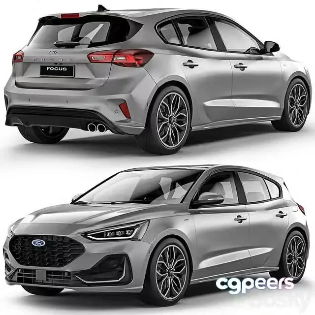3ds Max Free – Ford Focus 2022