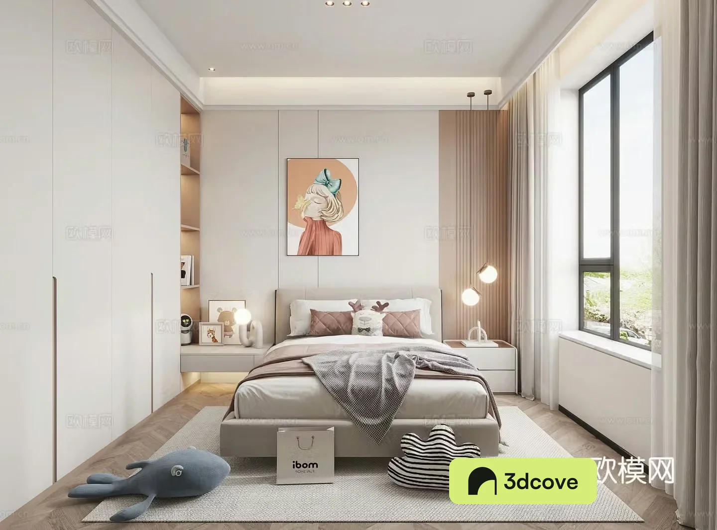 Modern children’s room