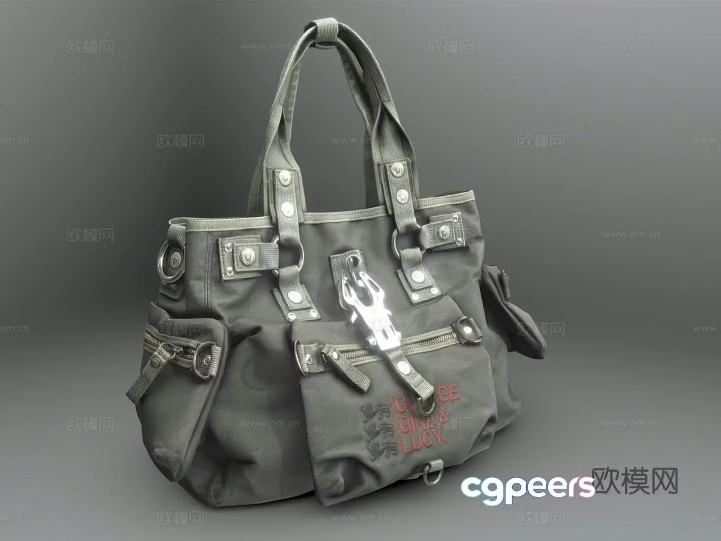 Women’s shoulder bag 3d model