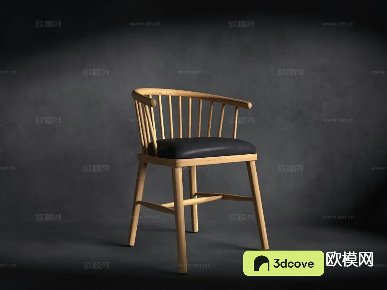 New Chinese style wooden chair armchair