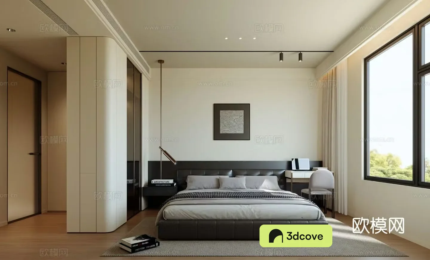 Modern bedroom