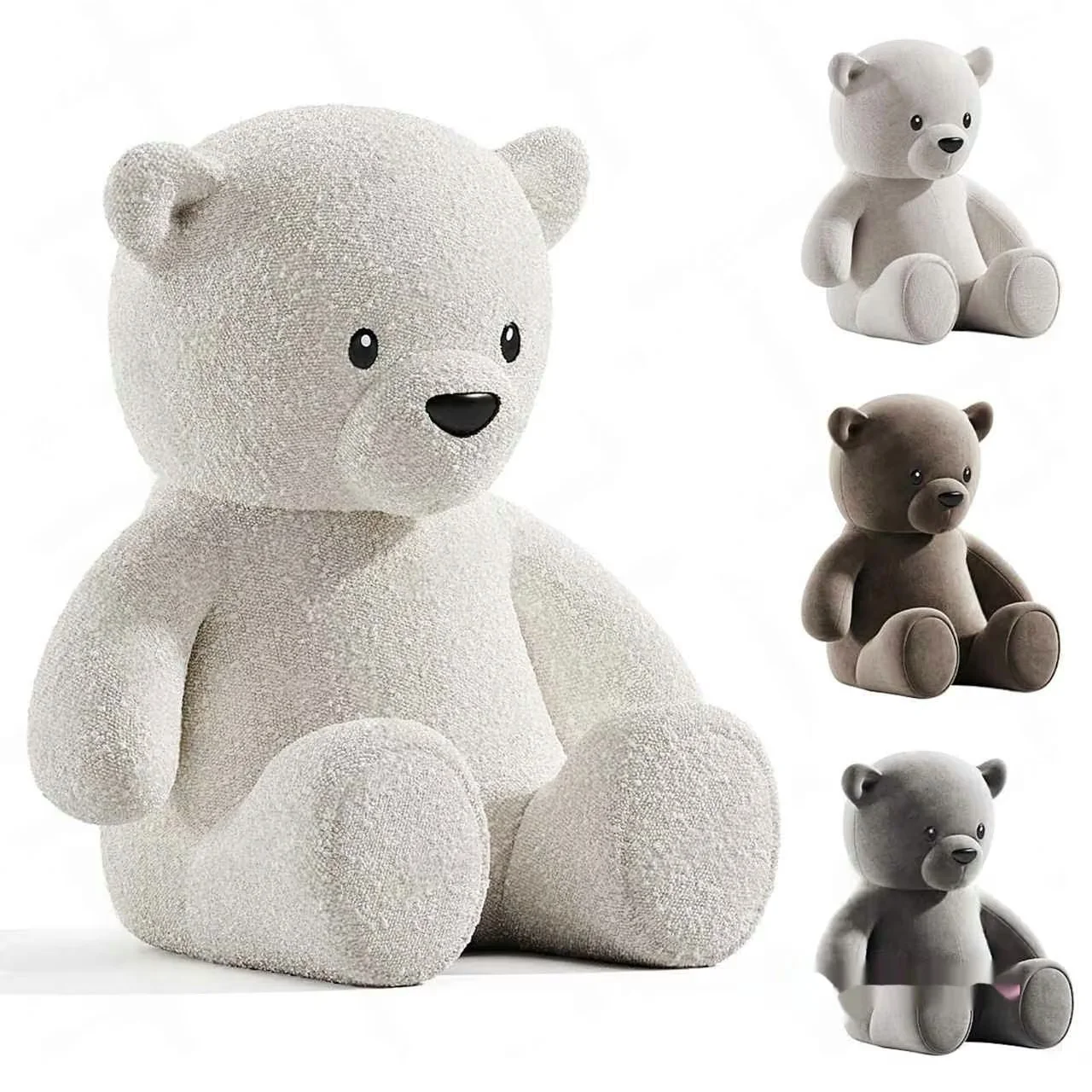A Large Teddy Bear 3D Model – 7966 – CORONA Render