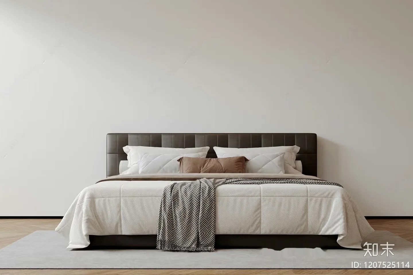 Cozy Bedroom 3D Model – 1086 – VRAY Render