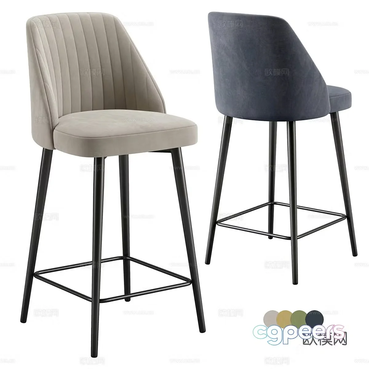 Dining chair 3d model