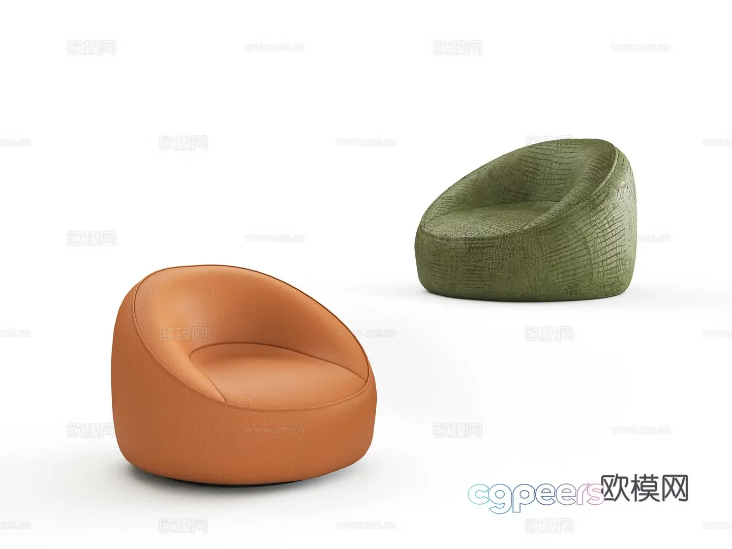 Lazy sofa 3d model