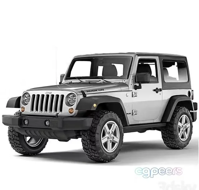 3ds Max Free – Jeep Wrangler Rubicon Hardtop