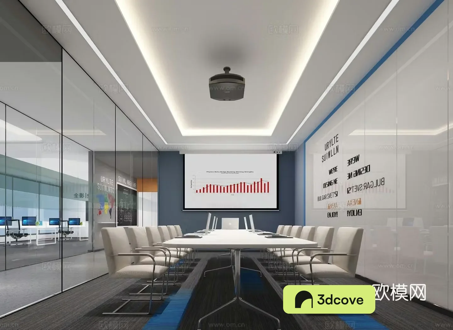 Modern conference room