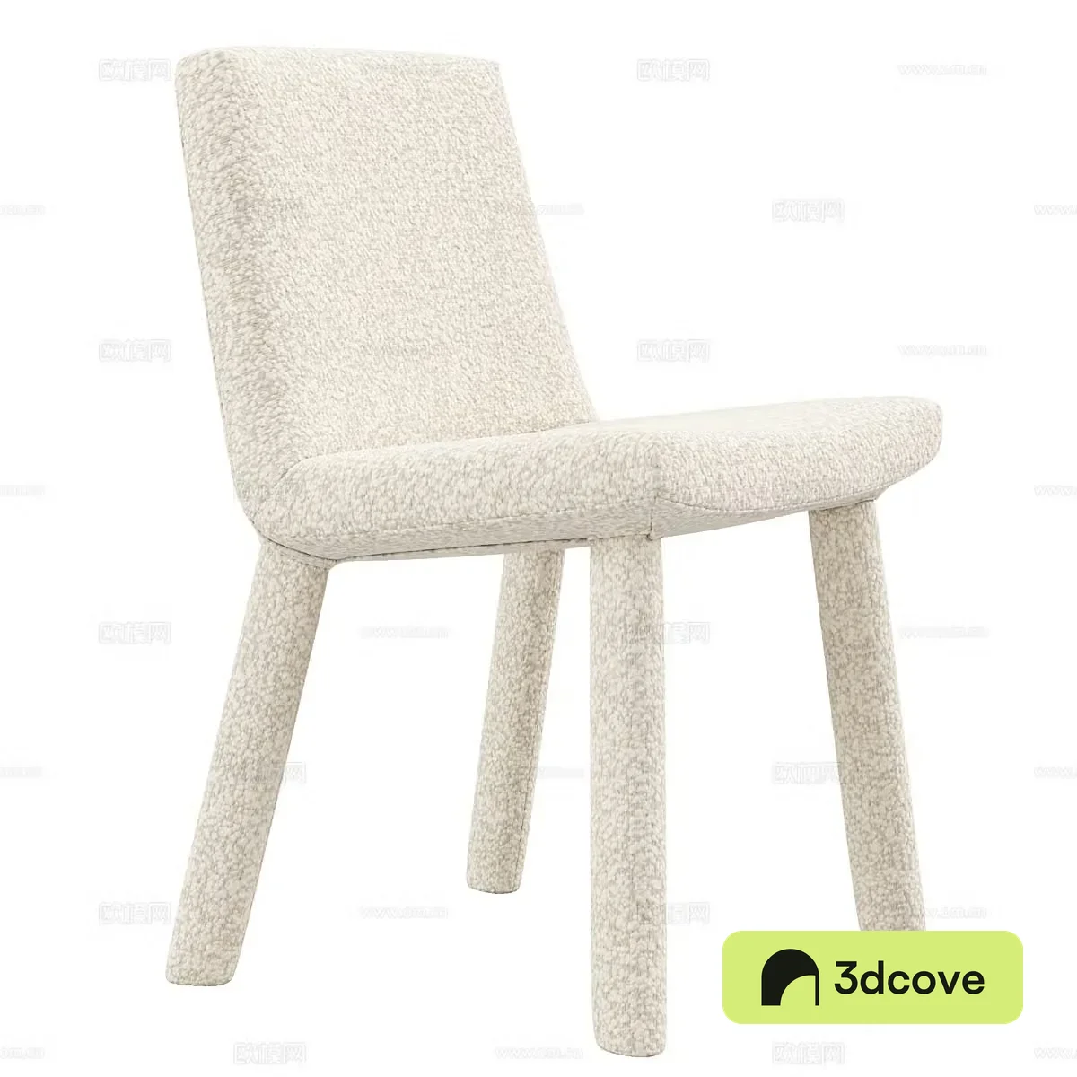 Cream style chair dining chair