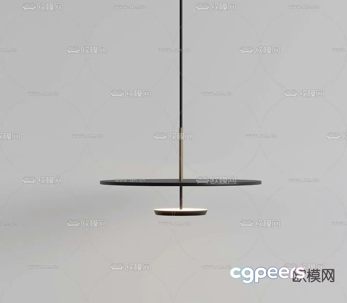 Creative Chandelier Restaurant Chandelier 3d Model
