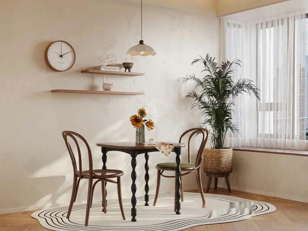 Cozy Dining Room 3D Model – 1994 – VRAY Render