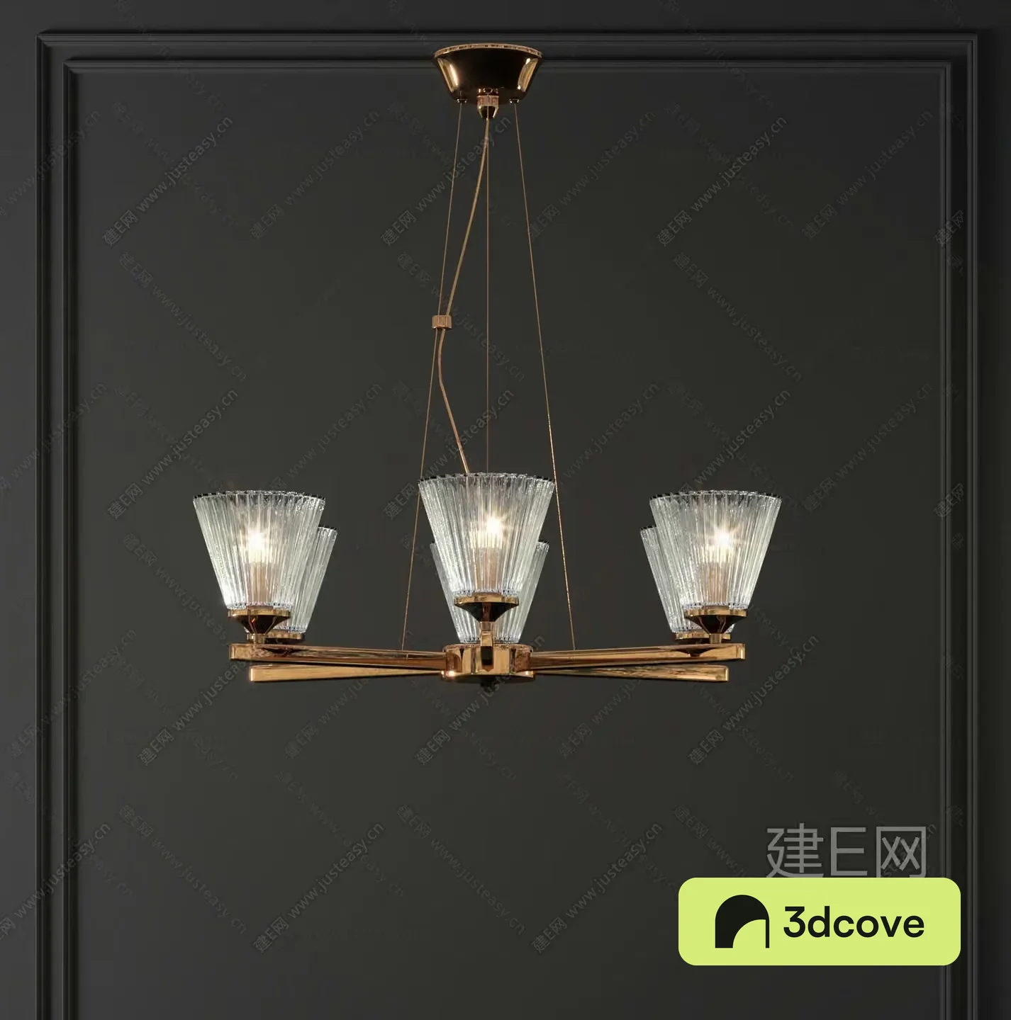 Gold Light Fixture