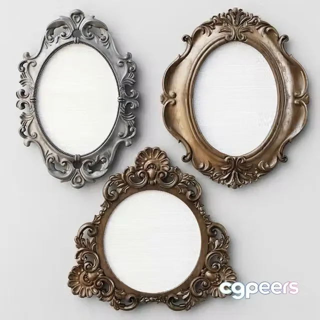 3ds Max Free – Frames frame. Set 2
