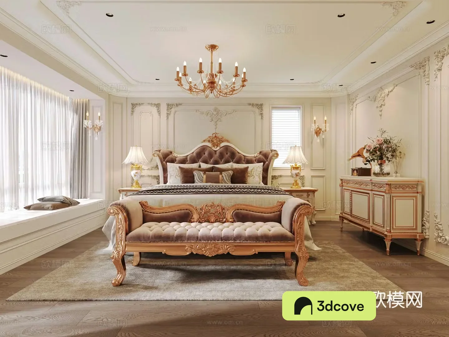 French bedroom