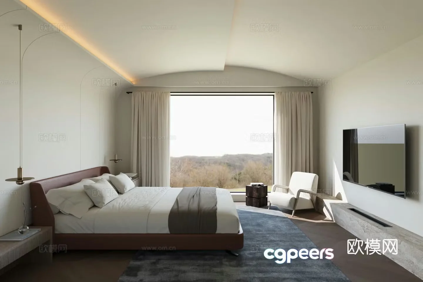 Sites bedroom master bedroom 3D model