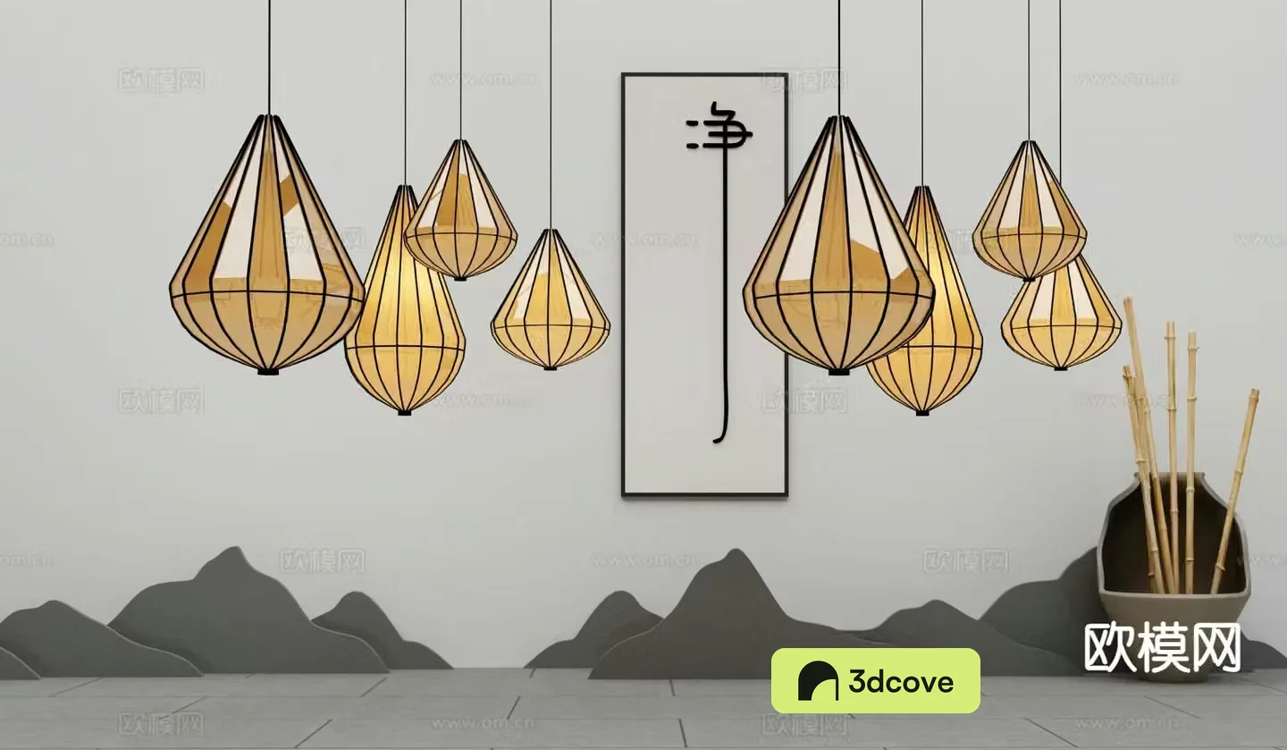 New Chinese style chandelier lantern