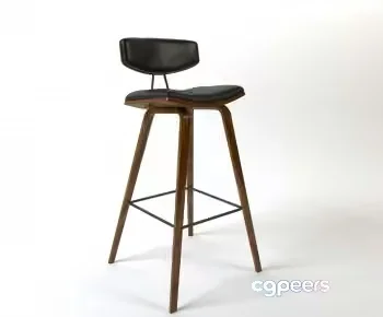 Modern Tall Barstool 3D Model – 23425 – VRAY Render