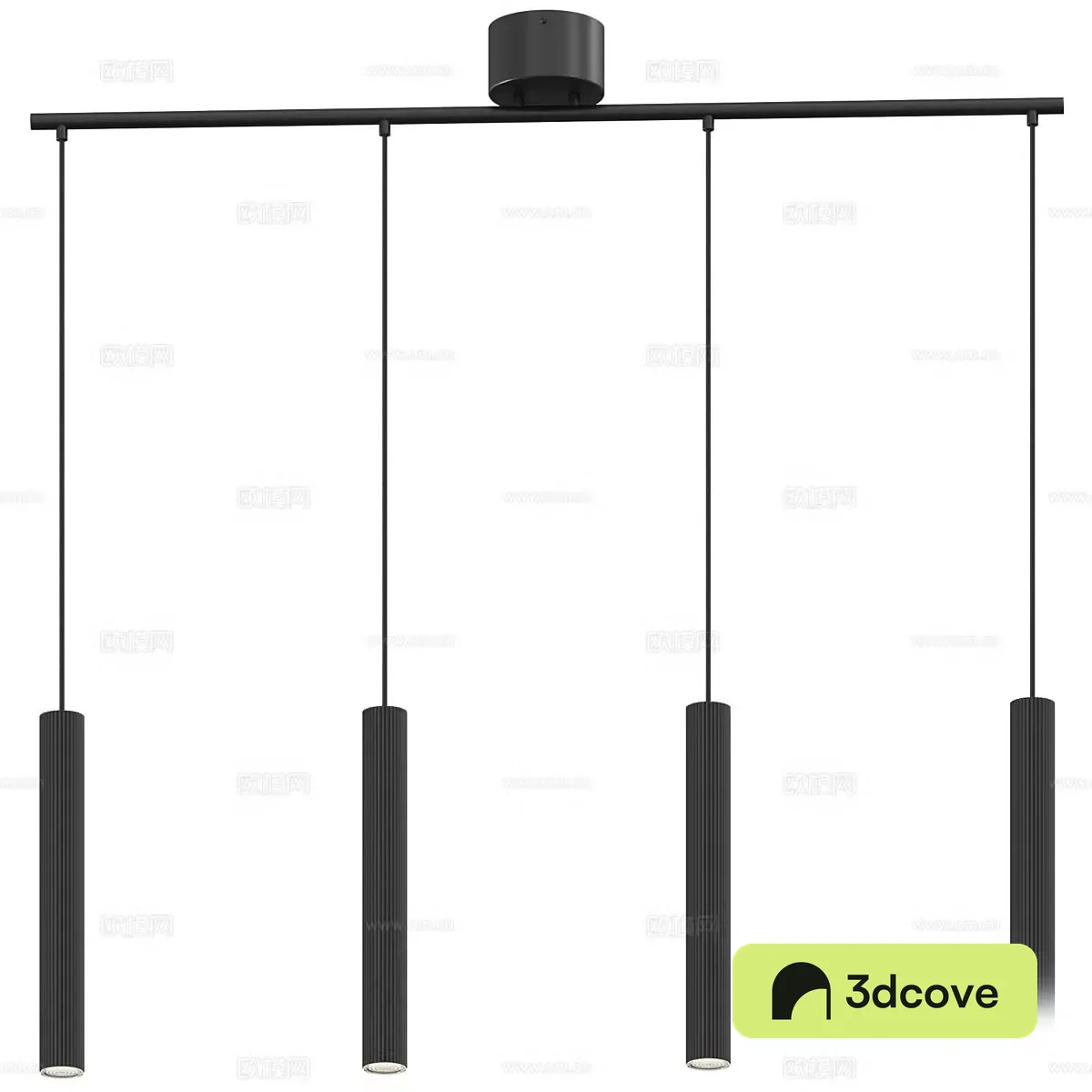 Modern Italian minimalist Nordlux – Vico 4 chandelier