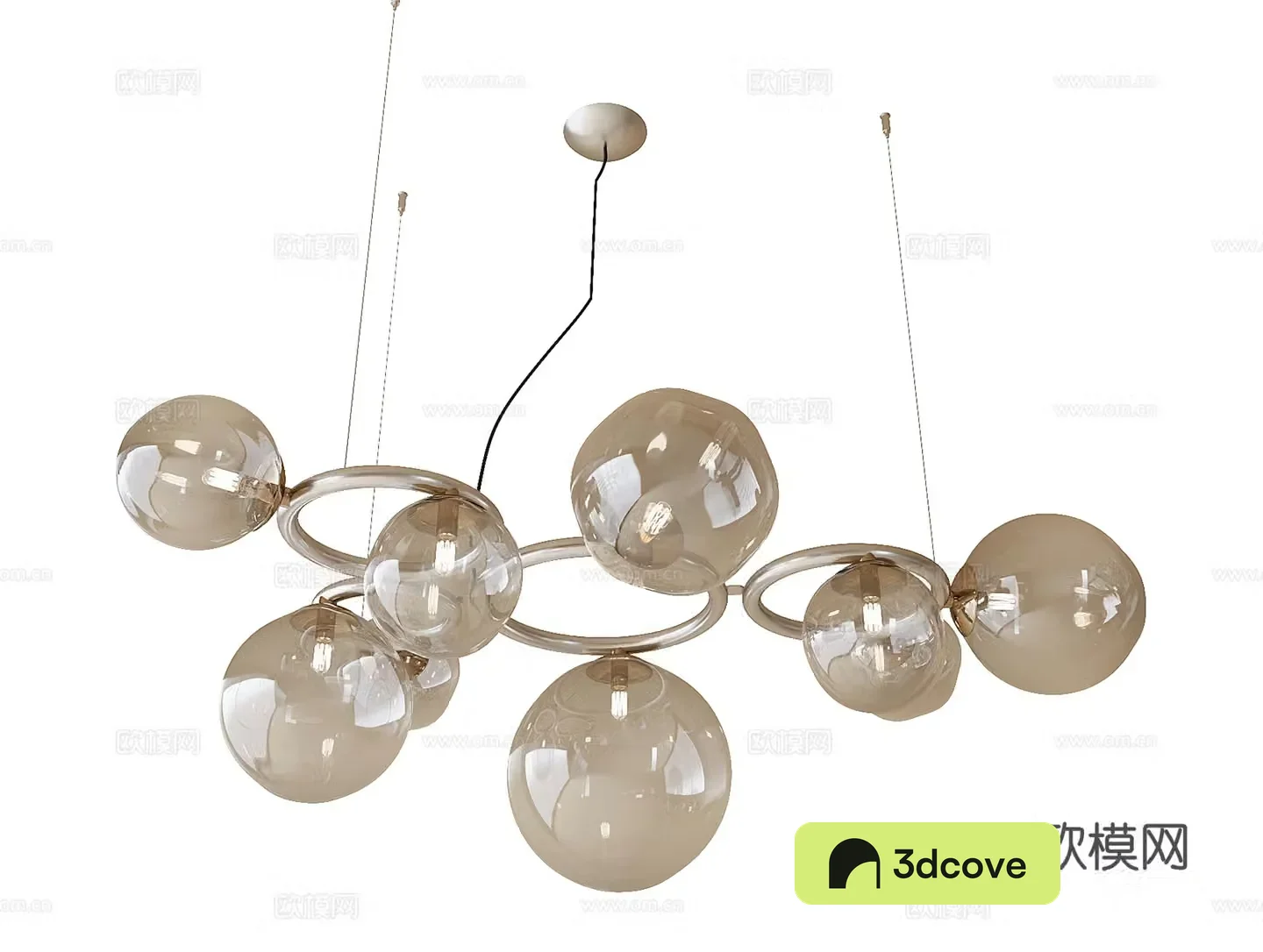 Modern restaurant chandeliers